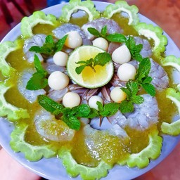 กุ้งแช่น้ำปลา