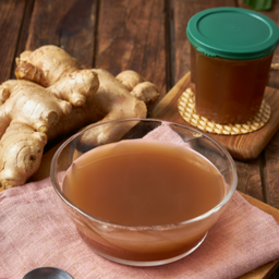 น้ำขิงเข้มข้น(ต้มใส่น้ำตาลอยู่แล้วค่ะ)