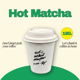Hot Matcha Late