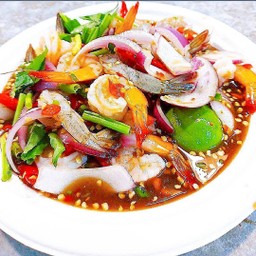 ยำกุ้งโลเล