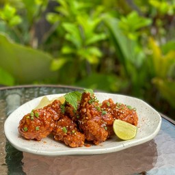 ปีกไก่กรอบซอสเสฉวน