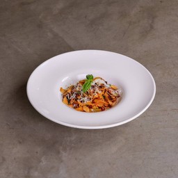 Tagliatelle AOP with Bacon