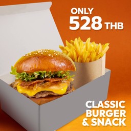 โปรโมชัน LinemanBox ชุดคลาสสิคเบอร์เกอร์ LinemanBox