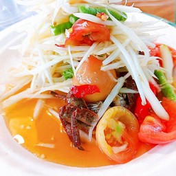 ตำปู(ไม่ใส่ปลาร้า)