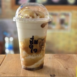 มะพร้าวปั่นนมสดคาราเมล