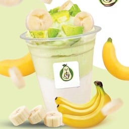 อะโวคาโดกล้วยหอมน้ำผึ้งปั่น