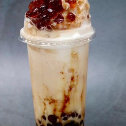 มะพร้าวนมสดปั่นบราวซ์ชูก้า