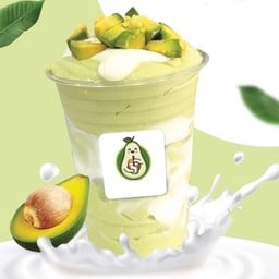 อะโวคาโดนมสดปั่น