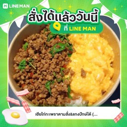 โกไก่กะเพราตามสั่ง&แกงปักษ์ใต้ ลุมพินีย์อาคารเอ