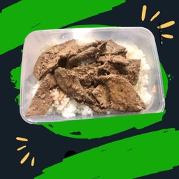 ข้าวตับกระเทียม