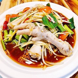 ตำตีนไก่