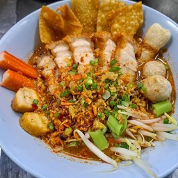ต้มยำหมูกรอบ