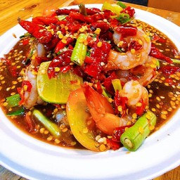 เกาเหลากุ้งลวก