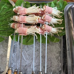 แฮมพันเห็ดเข็มทอง
