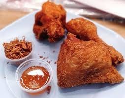 อกไก่ทอด น่องไก่ทอด สะโพกไก่ทอด 3ชิ้น (ชิ้นใหญ่)