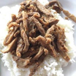 ข้าวเป็ดตุ๋นกระเทียม