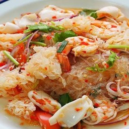 ยำแซ่บ&ข้าวไข่เจียว