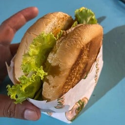 เบอร์เกอร์ตลาดเมืองใหม่ยะลา Burger taladmai yala