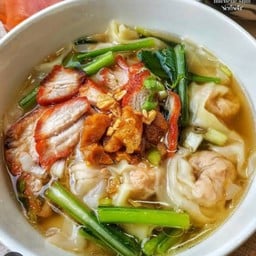 เกี้ยวหมูเเดงกวางตุ้ง(น้ำ)