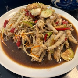 ตำตีนไก่