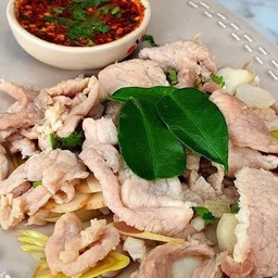 หมูลวกจิ้ม