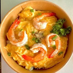 ข้าวไข่ข้นกุ้ง