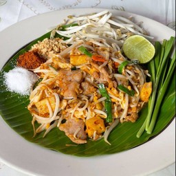 เกาเหลาผัดไทยหมู