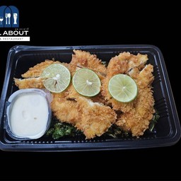 ไก่กรอบซอสมะนาว