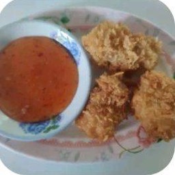 ปลาดอลลี่ชุบแป้งทอด