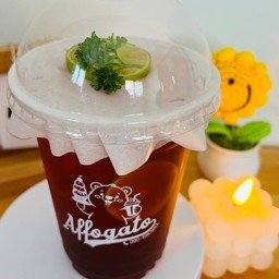 ชาดำเย็นมะนาวสด