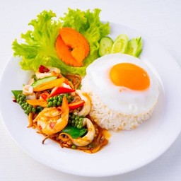 ข้าวราดผัดฉ่า