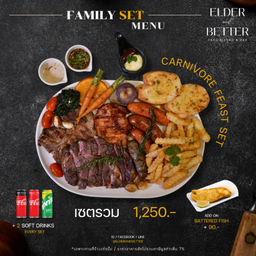 CARNIVORE FEAST SET 1,250.-