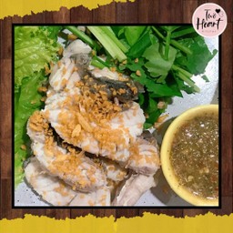 ปลากระพงลวกจิ้ม