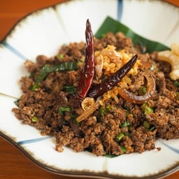 ลาบหมูคั่ว สูตรเมืองแพร่