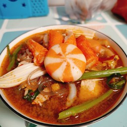 สุกี้หม่าล่าไก่