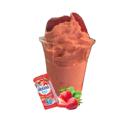 สตอรเบอรี่ นมเปรี้ยว สมูทตี้