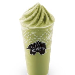 กรีนทีลาเต้ปั่น (Frappe Green Tea Latte)