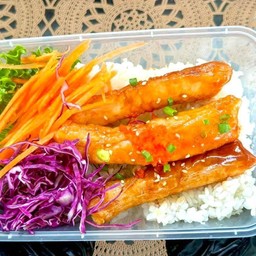 ข้าวหน้าเทริยากิซอส @ซ.อยู่สุข19
