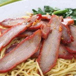 บะหมี่หมูเเดงกวางตุ้ง