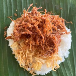 ข้าวเหนียวหมูฝอย