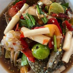 ตำไหลบัว ปูม้า