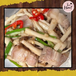 ผัดเห็ดน้ำมันหอย (กับข้าว)