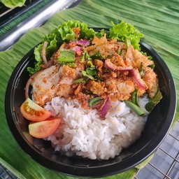 ข้าวยำไก่แซ่บ