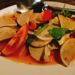 ตำเกาเหลาหมูยอ