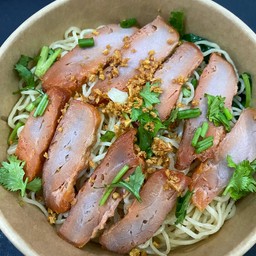 บะหมี่ หมูแดง