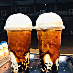 นมสดบราวชูก้าเจลลี่เย็น 1แถม1