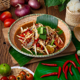 ตำกะปิกุ้งสด