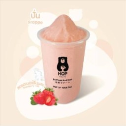 สตอเบอรี่นมสดปั่น