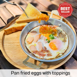 b.ไข่กระทะ