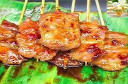 คิมหันต์ลูกชิ้นย่างเตาถ่านน้ำจิ้มรสเด็ด หมู่บ้านศรีเพชรเพชรเกษม 106